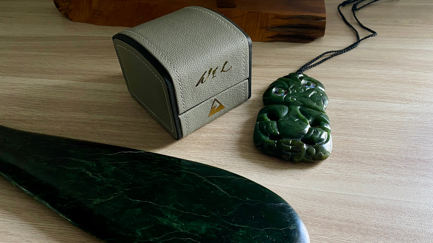 INTRODUCTORY SPECIAL - Authentic Handmade NZ Pounamu Dial Automatic Watch