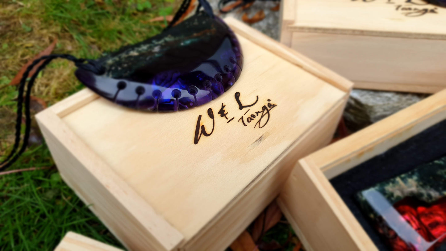 Add a W&L Taonga® Wooden Gift Box